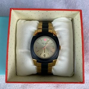 Kate Spade Gold and Black Watch